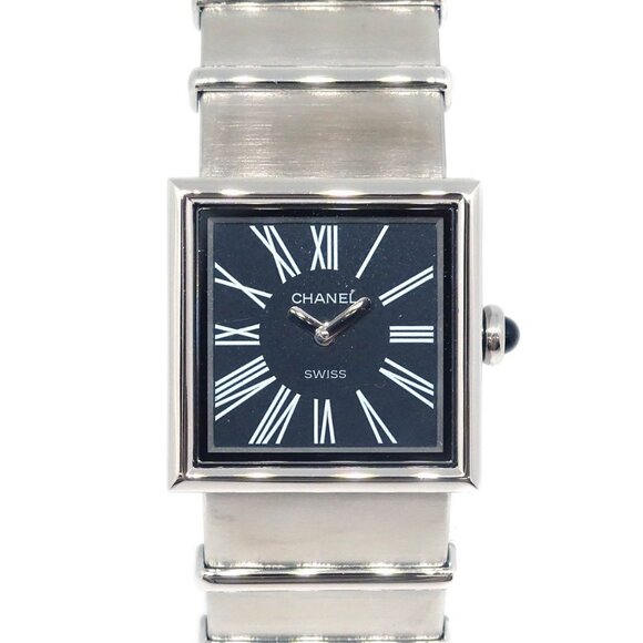 Chanel Mademoiselle Quartz Watch SS KH03364 165530 - Picture 1 of 6